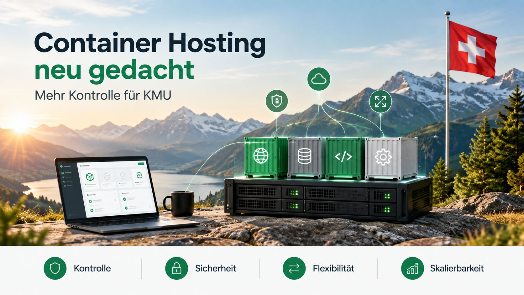 Container Hosting neu gedacht: mehr Kontrolle für KMU