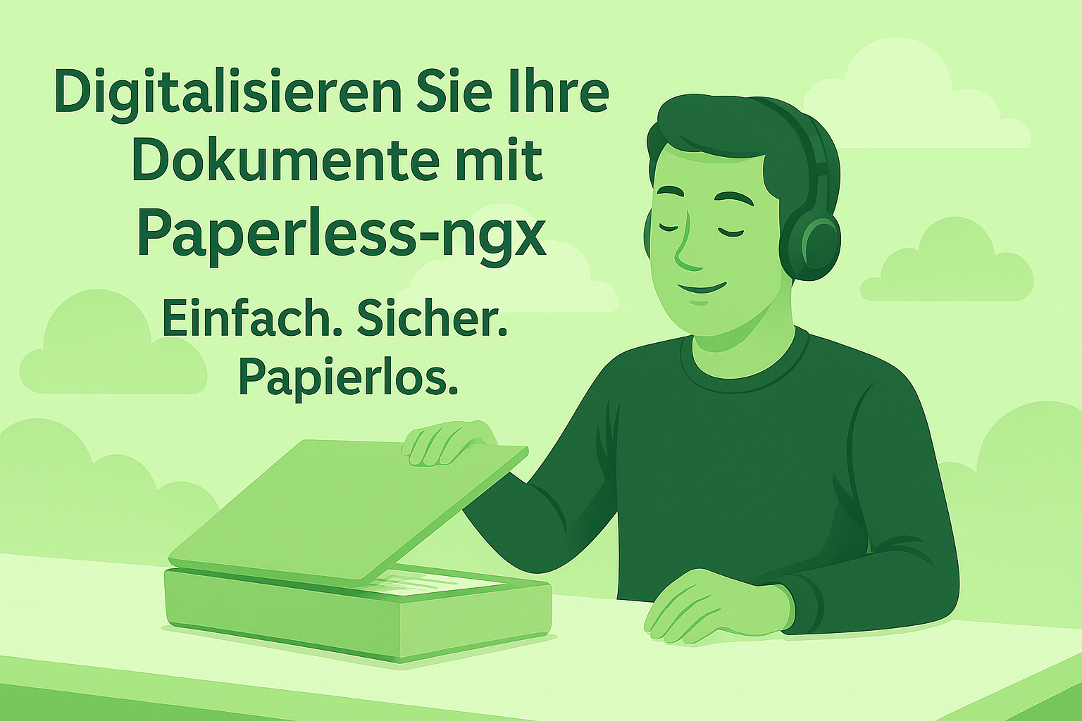 Digitalisieren Sie Ihre Dokumente mit Paperless-ngx
