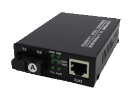 Gigabit-Konverter & Glasfaserkabel 3m