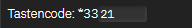 Tastencode