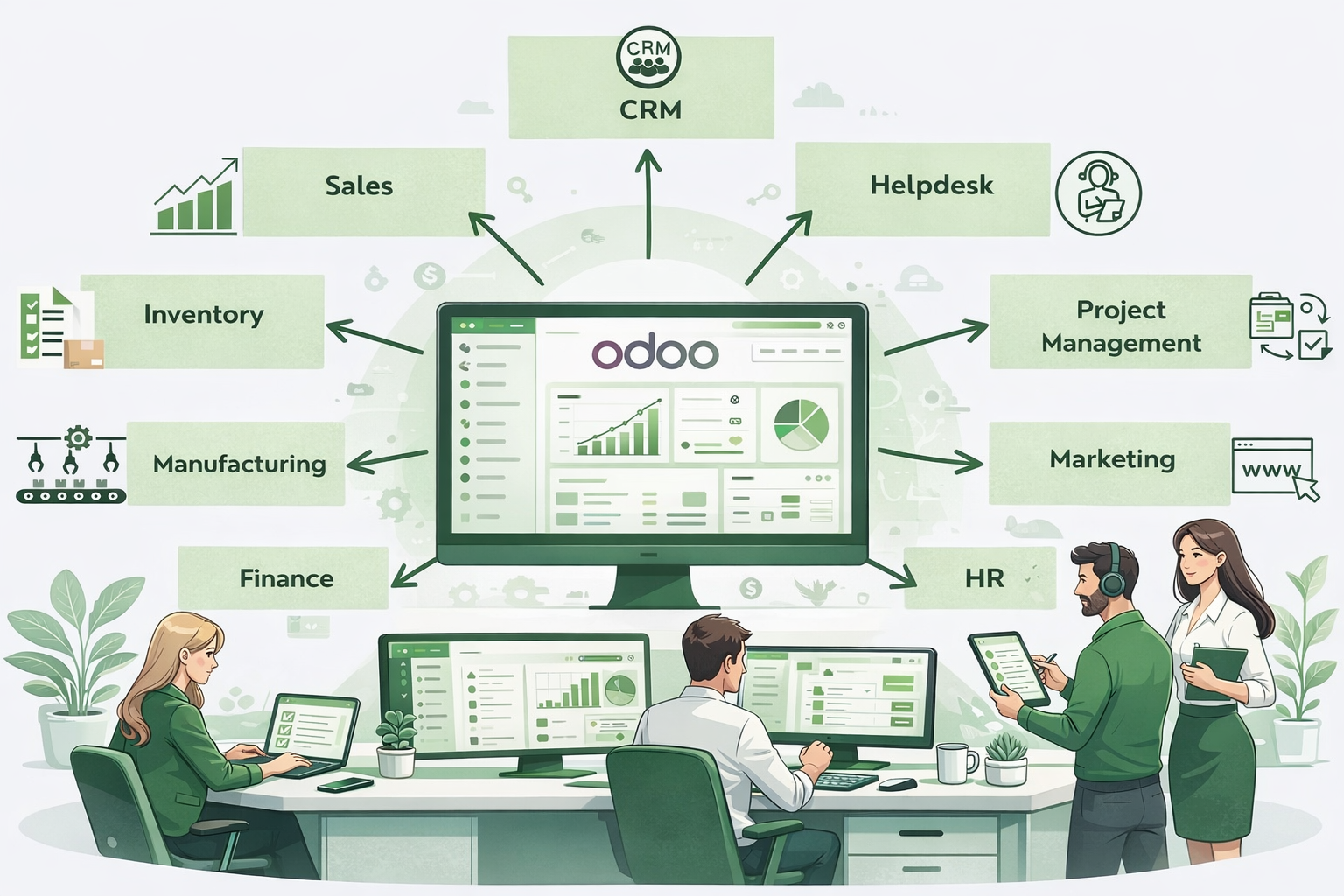 Odoo Hosting in der Schweiz – Leistungsstark, Sicher & Flexibel mit Container-Technologie