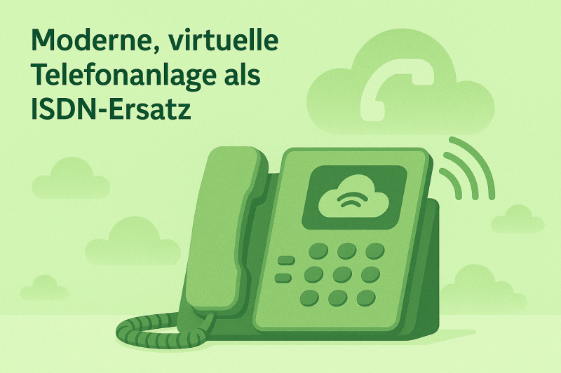 Moderne, virtuelle Telefonanlage als ISDN-Ersatz